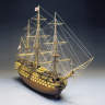 Набор для постройки модели корабля HMS VICTORY английский линкор 1778 г. Масштаб 1:98