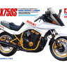 Склеиваемая пластиковая модель мотоцикла Suzuki GSX750S New Katana. Масштаб 1:12