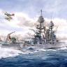 Склеиваемая пластиковая модель Линкор U.S.S. Pennsylvania BB-38, 1944. Масштаб 1:700