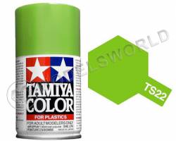 Краски-спрей Tamiya серия TS в баллонах по 100мл. TS-22 Light Green (Светло-зеленая) краска-спрей