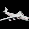 Склеиваемая пластиковая модель Советский транспортный самолёт АН-225 «МРИЯ». Масштаб 1:144