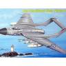 Склеиваемая пластиковая модель истребителя de Havilland Sea Vixen FAW.1. Масштаб 1:72