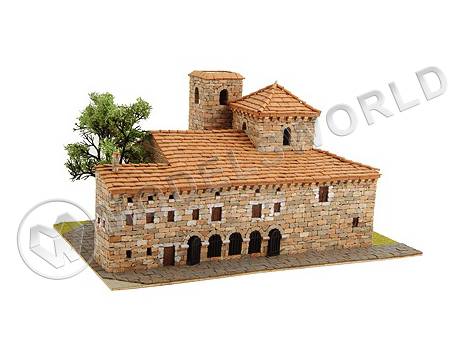 Набор для постройки архитектурного макета Церкви САН АНДРЕАС XII В. Масштаб 1:100 - фото 1