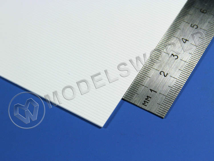 Сайдинг, шаг 1.3 мм, толщина 1 мм, лист 30х60 см - фото 1