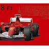 Склеиваемая пластиковая модель болид Ferrari 248 F1, 2006. Масштаб 1:20