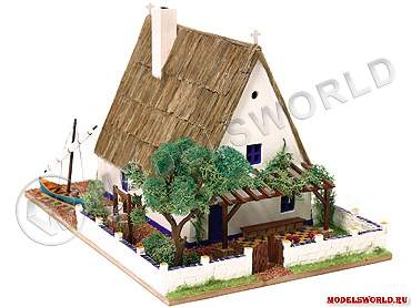Набор для постройки архитектурного макета Коттеджа ALBUFERA. Масштаб 1:60 - фото 1