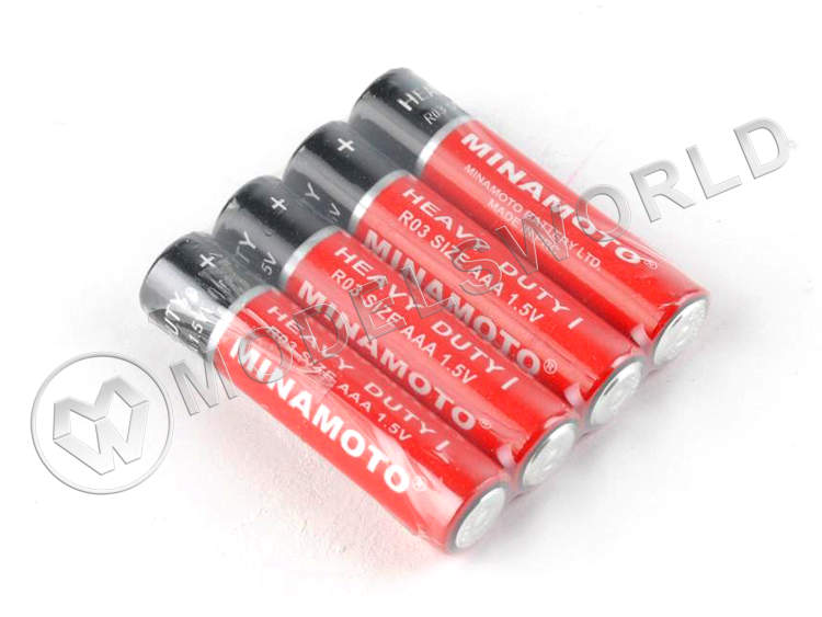 Батарейки AAA "MINAMOTO", 1 шт - фото 1