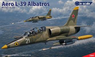 Сборная пластиковая модель Aero L-39 Albatros. Масштаб 1:72