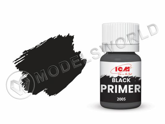 Грунт Черный (Black) ICM, 17 мл