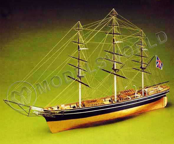 Набор для постройки модели корабля CUTTY SARK английский клиппер, 1869 г. Масштаб 1:78 - фото 1