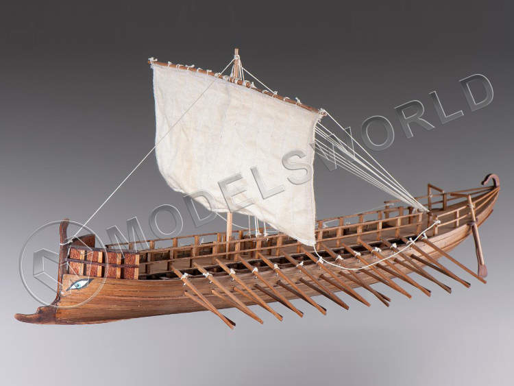 Набор для постройки модели корабля GREEK BIREME. Масштаб 1:72 - фото 1