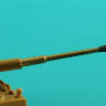 Металлический ствол со смоляным дульным тормозом для PzKpfw VI Tiger (ранний тип). Масштаб 1:72