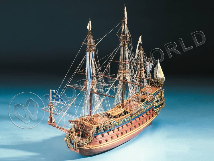 Набор для постройки модели корабля LE SOLEIL ROYAL. Масштаб 1:77 - фото 1