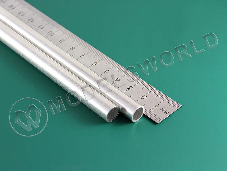 Толстостенная алюминиевая трубка 10 мм, 1 шт - фото 1