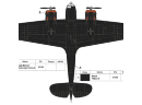 Склеиваемая пластиковая модель Английский ночной истребитель Бристоль «Бленхейм» Мк.IF. Масштаб 1:72
