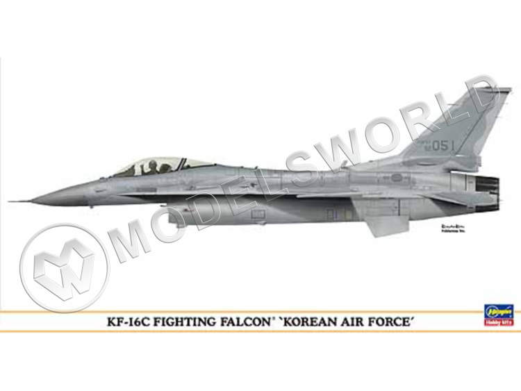 Склеиваемая пластиковая модель самолета KF-16C Korean AF. Масштаб 1:48 - фото 1