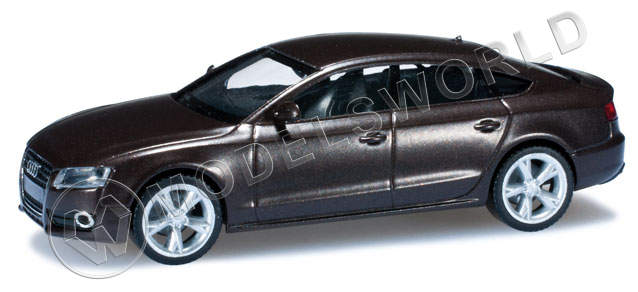 Модель автомобиля Audi A5 Sportback, коричневый металлик. H0 1:87 - фото 1