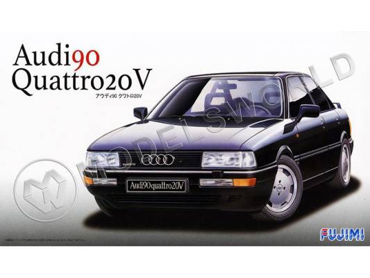 Склеиваемая пластиковая модель автомобиль Audi 90 Quattro 20V. Масштаб 1:24