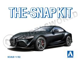 Склеиваемая пластиковая модель Toyota Supra GR (Black Metallic). Масштаб 1:32