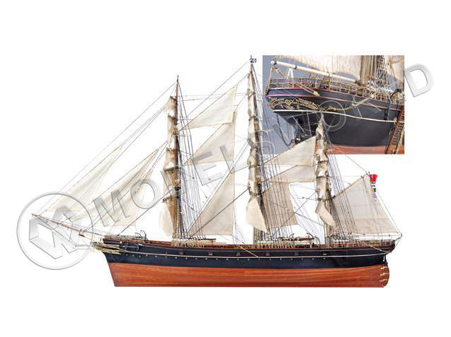 Набор для постройки модели корабля CUTTY SARK, чайный клипер. Масштаб 1:84 - фото 1