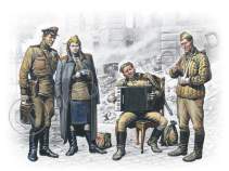 Фигуры советских солдат, май 1945 г. Масштаб 1:35