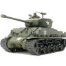 Склеиваемая пластиковая модель американский средний танк M4A3E8 Sherman "Easy Eight". Масштаб 1:48