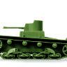 Склеиваемая пластиковая модель Советский огнеметный танк ОТ-26 (XT-26). Масштаб 1:100