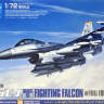 Склеиваемая пластиковая модель F-16 CJ Fighting Falcon с полным боекомплектом L=213mm. Масштаб 1:72