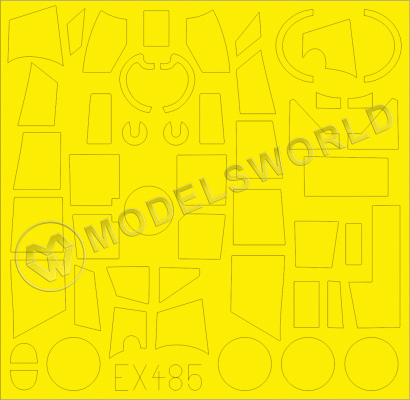 Окрасочная маска 1:48 для Do 215B-5 Nightfighter, ICM