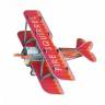 Модель из бумаги Самолетик красный