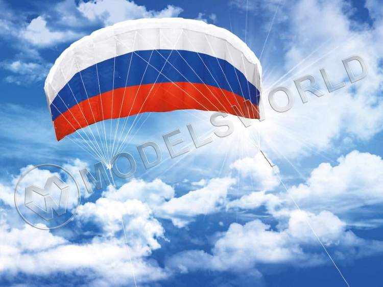 Управляемый воздушный змей скоростной парашют "Россия", 1200 х 500 мм - фото 1