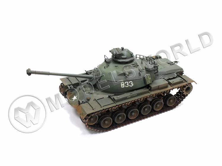 Готовая модель, Американский танк M48A3 Patton в масштабе 1:35 - фото 1