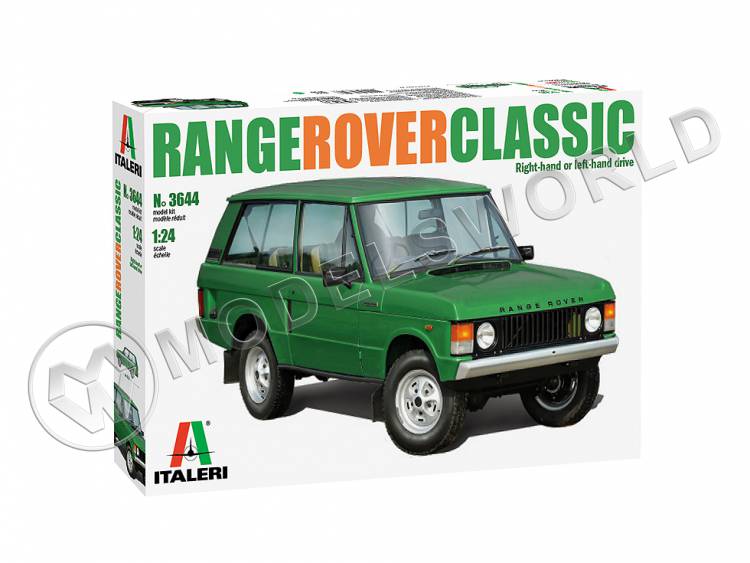Склеиваемая пластиковая модель Автомобиль Range Rover Classic. Масштаб 1:24 - фото 1
