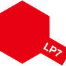 Лаковая глянцевая краска Tamiya LP-7 Pure Red, 10 мл