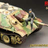 Склеиваемая пластиковая модель Немецкая САУ Jagdpanther G2 с полным интерьером. Масштаб 1:35