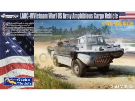 Склеиваемая пластиковая модель LARC-V (Vietnam War) US Army Amphibious Cargo Vehicle. Масштаб 1:35