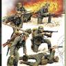 Фигуры солдат Немецкие штурмпионеры. Масштаб 1:35