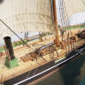 Готовая модель корабля винтовой клипер "Опричник" 1856-1861 гг. Масштаб 1:72