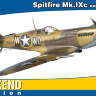 Склеиваемая пластиковая модель самолета Spitfire Mk. IXc early version. Масштаб 1:48