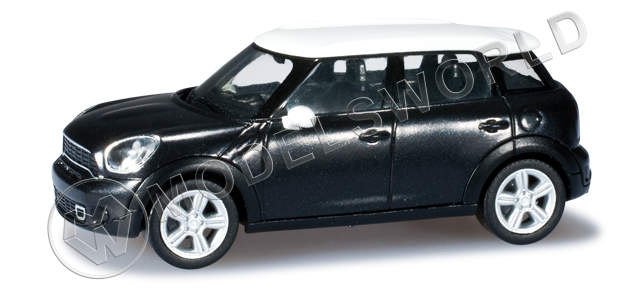 Модель автомобиля Mini Countryman, черный металлик. H0 1:87 - фото 1