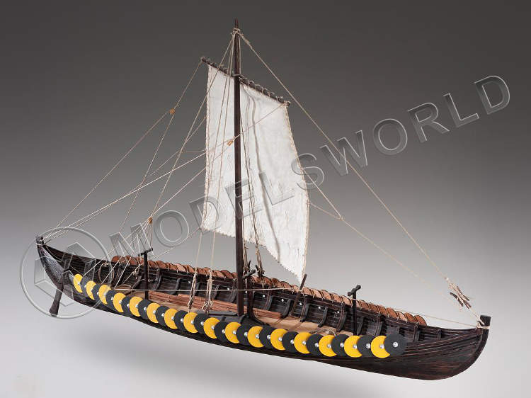 Набор для постройки модели корабля VIKING SHIP GOKSTAD, IX век. Масштаб 1:35 - фото 1
