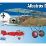 Склеиваемая пластиковая модель самолета Albatros D.III. Weekend. Масштаб 1:48