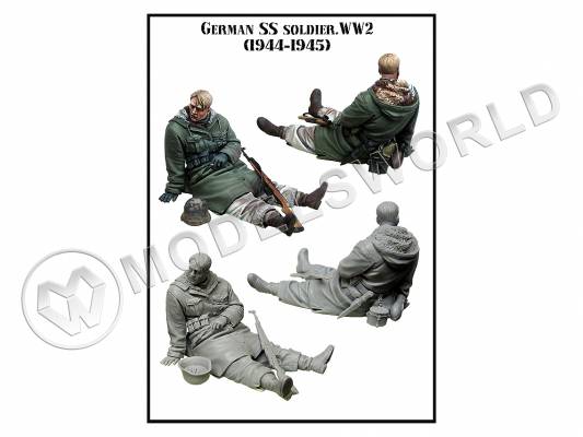 Фигура Германский солдат WW2. Масштаб 1:35