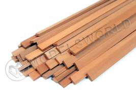 Рейка 1.0х1.0x500 мм, груша 1 шт