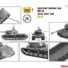Склеиваемая пластиковая модель Советский тяжелый танк ИС-2. Масштаб 1:72 (С красками)