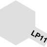 Лаковая глянцевая краска Tamiya LP-11 Silver, 10 мл