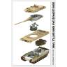 Склеиваемая пластиковая модель Немецкий танк Leopard 2 A6 с полным интерьером. Масштаб 1:35
