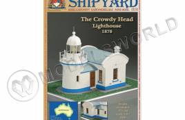 Модель из бумаги маяк "Lighthouse Crowdy Head" (№ 1). Масштаб 1:87