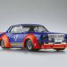 Склеиваемая пластиковая модель Toyota Mark II The Hawk of Works No.4. Масштаб 1:24