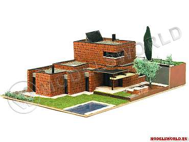 Набор для постройки архитектурного макета Жилого дома ROCA FORT. Масштаб H0/TT - фото 1
